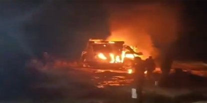 Ramazanda Yahudi çete terörü: el-Halil'de evler ve araçlar yakıldı