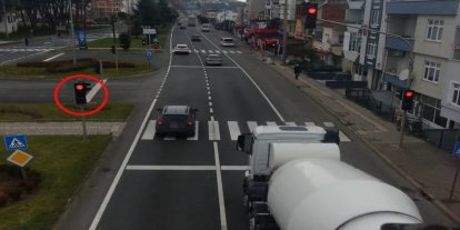 Ordu’da trafik ihlallerine drone destekli denetim