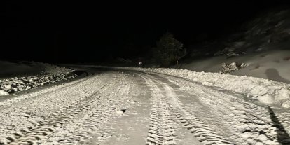 Konya’da yoğun kar yağışı etkili oldu