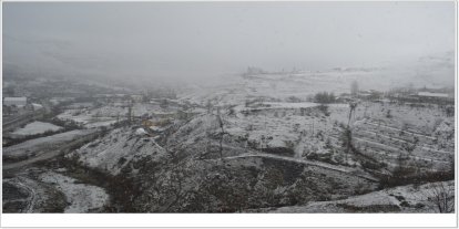 Pervari’de kar nedeniyle bazı köy yolları ulaşıma kapandı