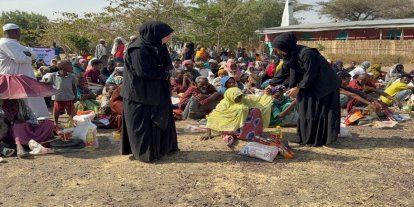 Fransa Yetim Eli'nden Etiyopya'da gıda yardımı