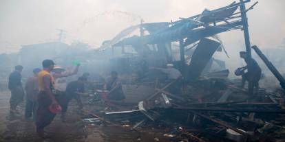 Myanmar’da orduya ait savaş uçakları sivilleri bombaladı: 25 can kaybı