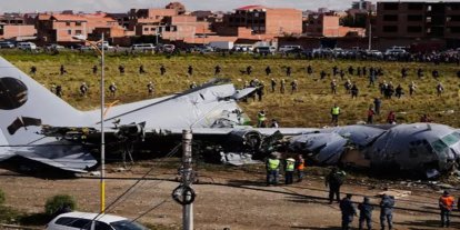 Bolivya'da düşen uçakta ölü sayısı 22'ye yükseldi