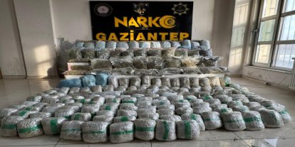 Gaziantep'te uyuşturucu operasyonu: 165 şüpheli tutuklandı