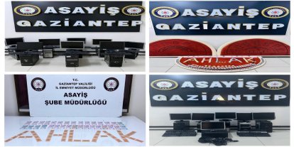 Gaziantep’te kumar operasyonu: 25 iş yeri kapatıldı