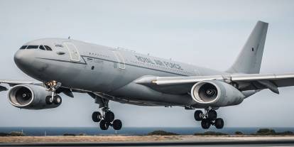 Kıbrıs'ta Rum kesimindeki İngiliz üssü yine İHA'nın hedefi oldu