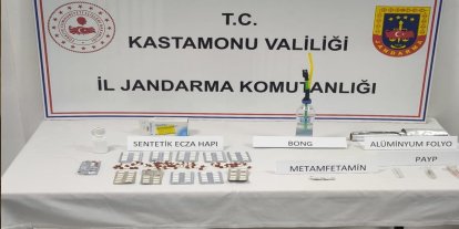 Kastamonu’da uyuşturucu operasyonu: Bir şüpheli tutuklandı