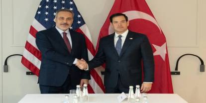 Bakan Fidan ABD'li mevkidaşı Rubio ile görüştü