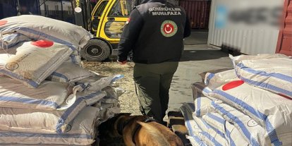 Kapıkule’de 1 ton 413 kilo esrar ele geçirildi