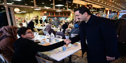 Battalgazi'de yetim çocuklarla iftar buluşması