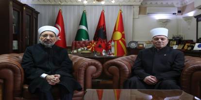 Diyanet İşleri Başkanı Arpaguş, Makedonya’da