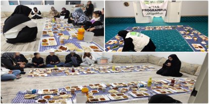 Umut Kervanı Diyarbakır'da ihtiyaç sahibi ailelerle sofralarda buluşuyor