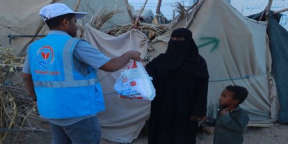 Yetimler Vakfı Yemenli mazlumları unutmadı