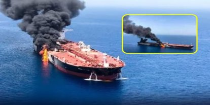 İran, Basra Körfezi’nde ABD’ye ait petrol tankerini vurdu