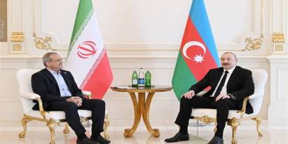 İran ve Azerbaycan Cumhurbaşkanları görüştü