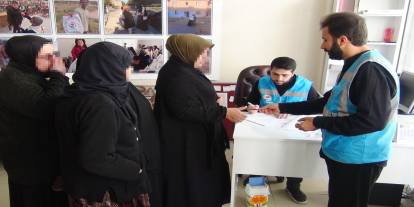 Batman'da 250 yetim aileye Ramazan desteği