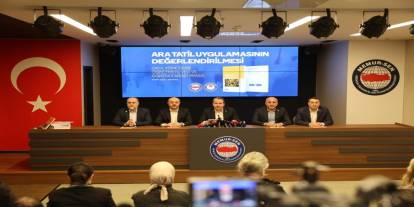 Ara tatil uygulamasına yönelik saha araştırması sonuçları açıklandı