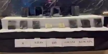 Kapıkule’de 8 kilo kokain ele geçirildi