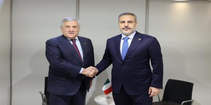 Dışişleri Bakanı Fidan, İtalyan mevkidaşı ile Tajani görüştü