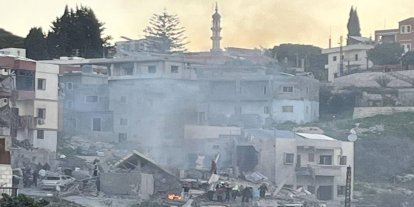 Beyrut'ta kanlı gece: Siyonist rejim onlarca sivili şehit etti