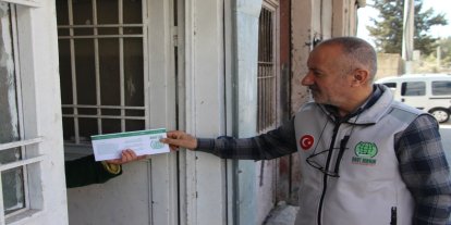 Mardin Umut Kervanı'ndan ihtiyaç sahibi ailelere nakdi yardım