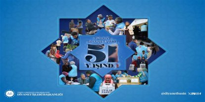 Diyanet İşleri Başkanı Arpaguş’tan TDV’nin 51'inci kuruluş yıl dönümü mesajı