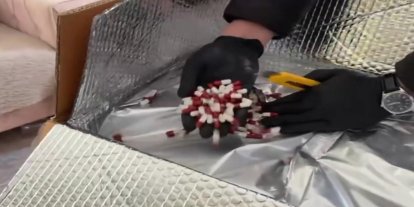 Silivri’de uyuşturucu operasyonu: 1 milyon 400 bin hap ele geçirildi