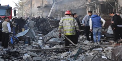 Suriye'de askeri kışlada roket patladı: 29 yaralı