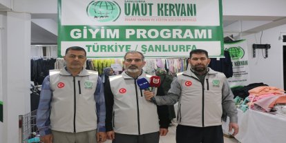 Şanlıurfa’da binlerce çocuğa bayramlık giyim desteği