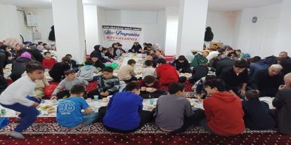 Malatya'da çocuklara tekne orucu iftarı