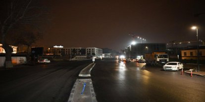 Malatya'da caddeler bir bir yenileniyor