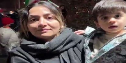 İranlı kadından saldırılar karşısında dikkat çeken sözler: Filistinli çocuklar yıllardır bu şartlarda yaşıyor