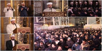 Kadri Gecesi Ayasofya'da dua ve zikirlerle ihya edildi