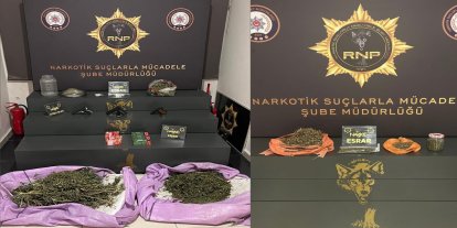 Rize’de uyuşturucu operasyonu: 13 tutuklama