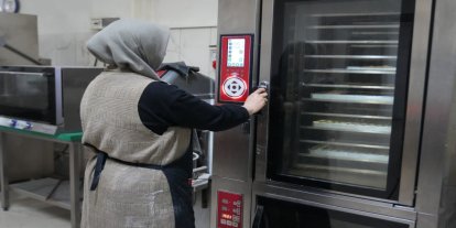 Malatya'da el emeği tatlılar bayrama hazırlanıyor