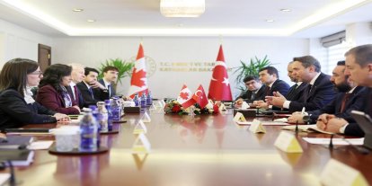 Türkiye-Kanada enerji iş birliği görüşmesi