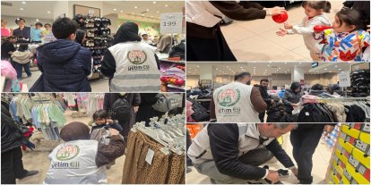 Avrupa Yetim Eli Kahramanmaraş'ta muhtaçlara yardımda bulundu