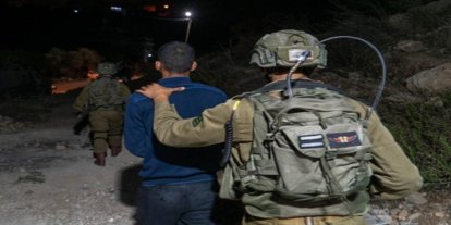 Batı Şeria'da işgalci baskınları: Biri gazeteci 11 Filistinli alıkonuldu