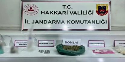 Hakkari’de uyuşturucu operasyonunda 6 kişi tutuklandı