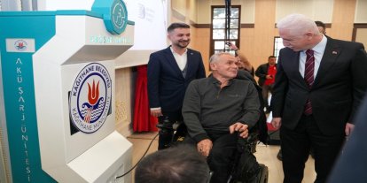 İstanbul’da engelli vatandaşlar için "Engelsiz Şarj" uygulaması hayata geçirildi