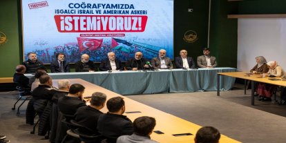 STK'lardan bölgemizde yapılan işgal ve saldırılara tepki