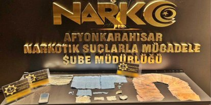 Afyonkarahisar’da narkotik operasyonu: 2 kişi tutuklandı
