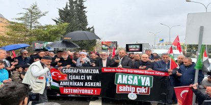 Şanlıurfa’dan siyonizme ve emperyalizme tepki