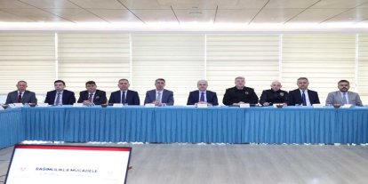 Konya’da Bağımlılıkla Mücadele İl Koordinasyon Kurulu toplandı