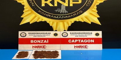 Kahramanmaraş'ta uyuşturucu operasyonu: 2 tutuklama