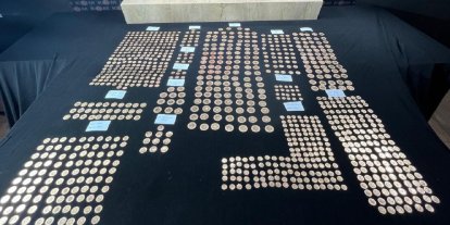 Kahramanmaraş'ta piyasaya sürülmek istenen 977 parça sahte altın ele geçirildi