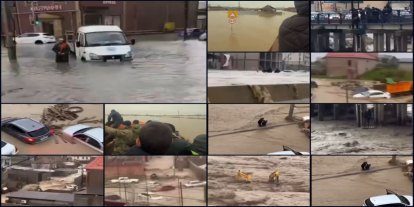 Dağıstan’da sel: Binlerce kişi tahliye edildi