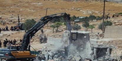 Batı Şeria’da Filistinlilerin evleri yıkılıyor: İşgalciler 6 bin dönüm araziye el koydu