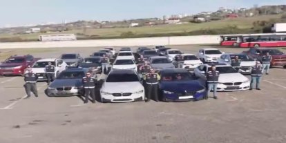 Samsun merkezli 13 ilde oto hırsızlığı operasyonu: 13 gözaltı