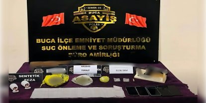 İzmir'de uyuşturucu operasyonu: 5 gözaltı